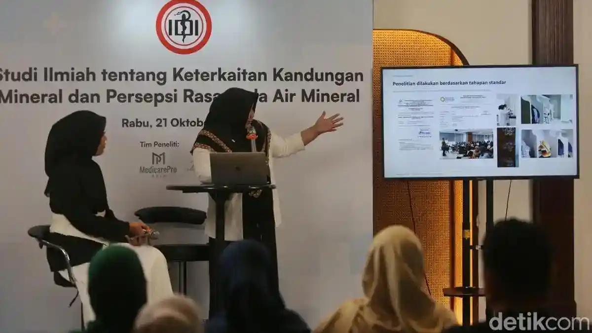 Mengapa Air Mineral Bisa Terasa Manis Tipis? Ini Penjelasan Riset IDI