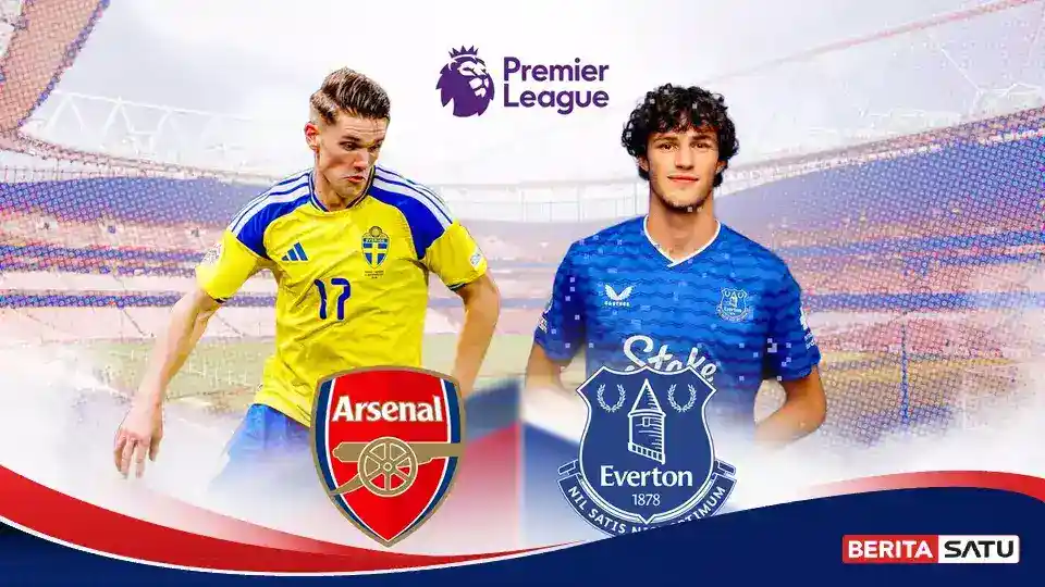 Arsenal Bidik Tiga Poin atas Everton untuk Menjaga Persaingan di Papan Atas
