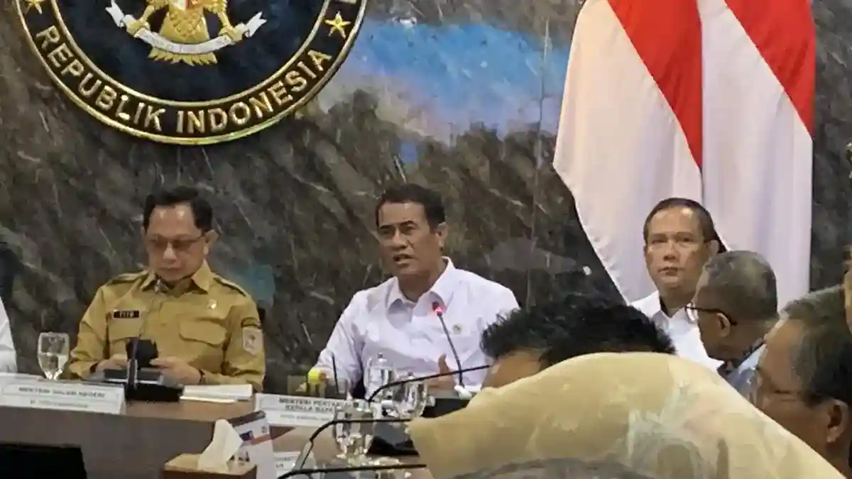 Mentan Sebut Cadangan Beras Nasional Capai 25 Juta Ton