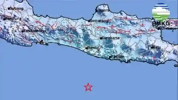 Gempa M 5,4 Berpusat di Barat Daya Gunungkidul, BMKG Nyatakan Tak Berpotensi Tsunami