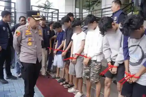 Polisi Ungkap Peran Empat Terduga dalam Tawuran Fatal di Kebon Jeruk
