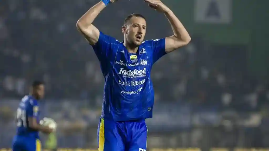 Dua Gol Sekulic Antar Persib Menang atas Melbourne Victory dan Pimpin Grup E