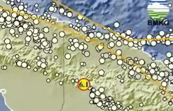 Gempa Magnitudo 6,1 di Tenggara Oksibil: Waktu, Lokasi, dan Informasi Awal BMKG