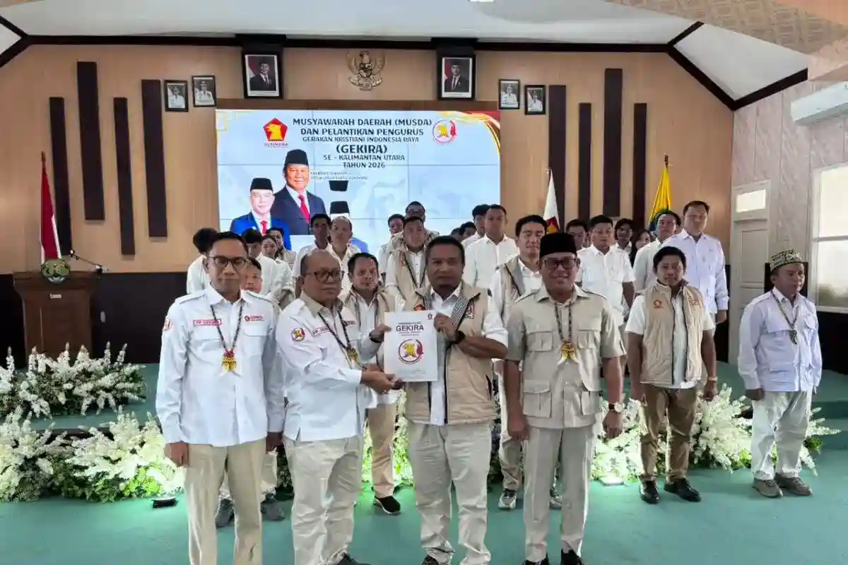 Gekira Dorong Kader di Kalimantan Utara Kenalkan Program Prabowo dan Rawat Persatuan
