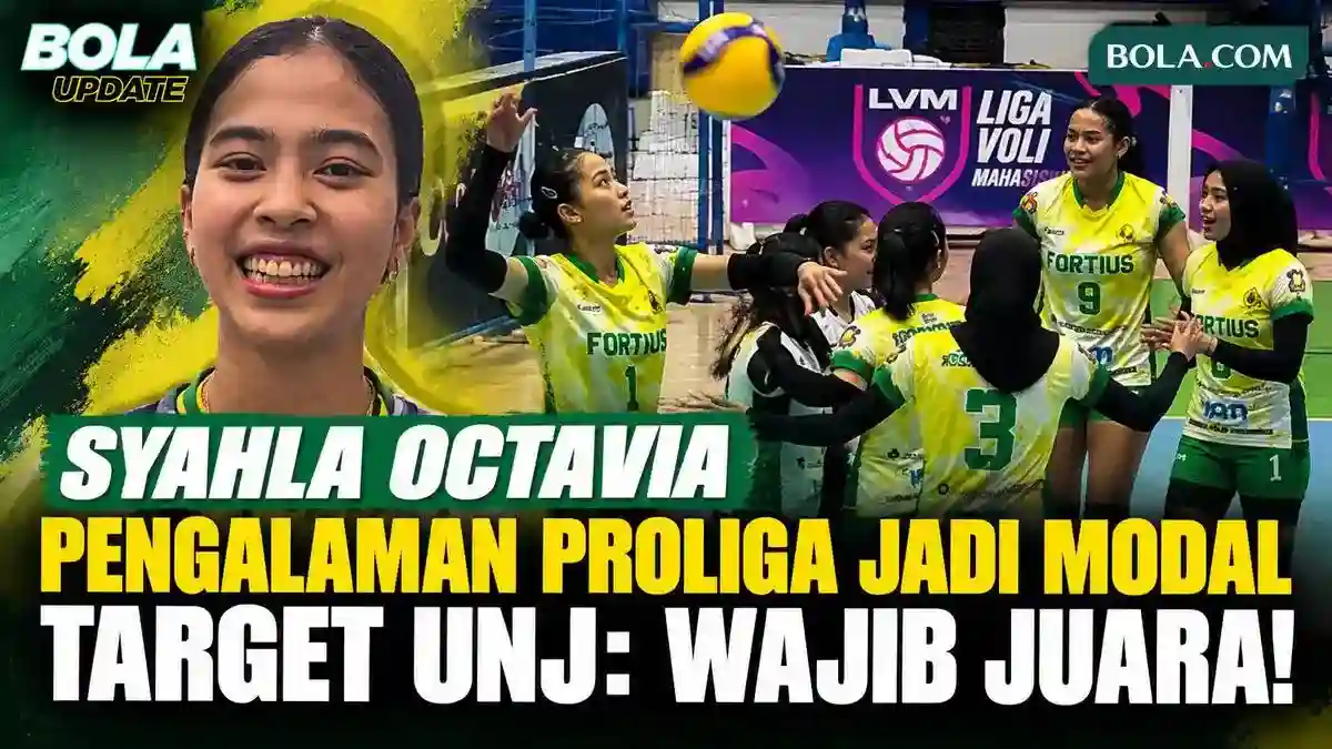 Pengalaman Proliga Jadi Modal Syahla Octavia Membela UNJ di Liga Voli Mahasiswa
