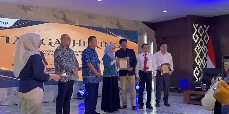 CNI Kembali Raih Penghargaan Perpajakan dari Kanwil DJP Sulselbartra