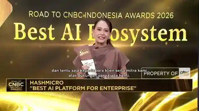 HashMicro Raih Penghargaan Platform AI untuk Kebutuhan Enterprise