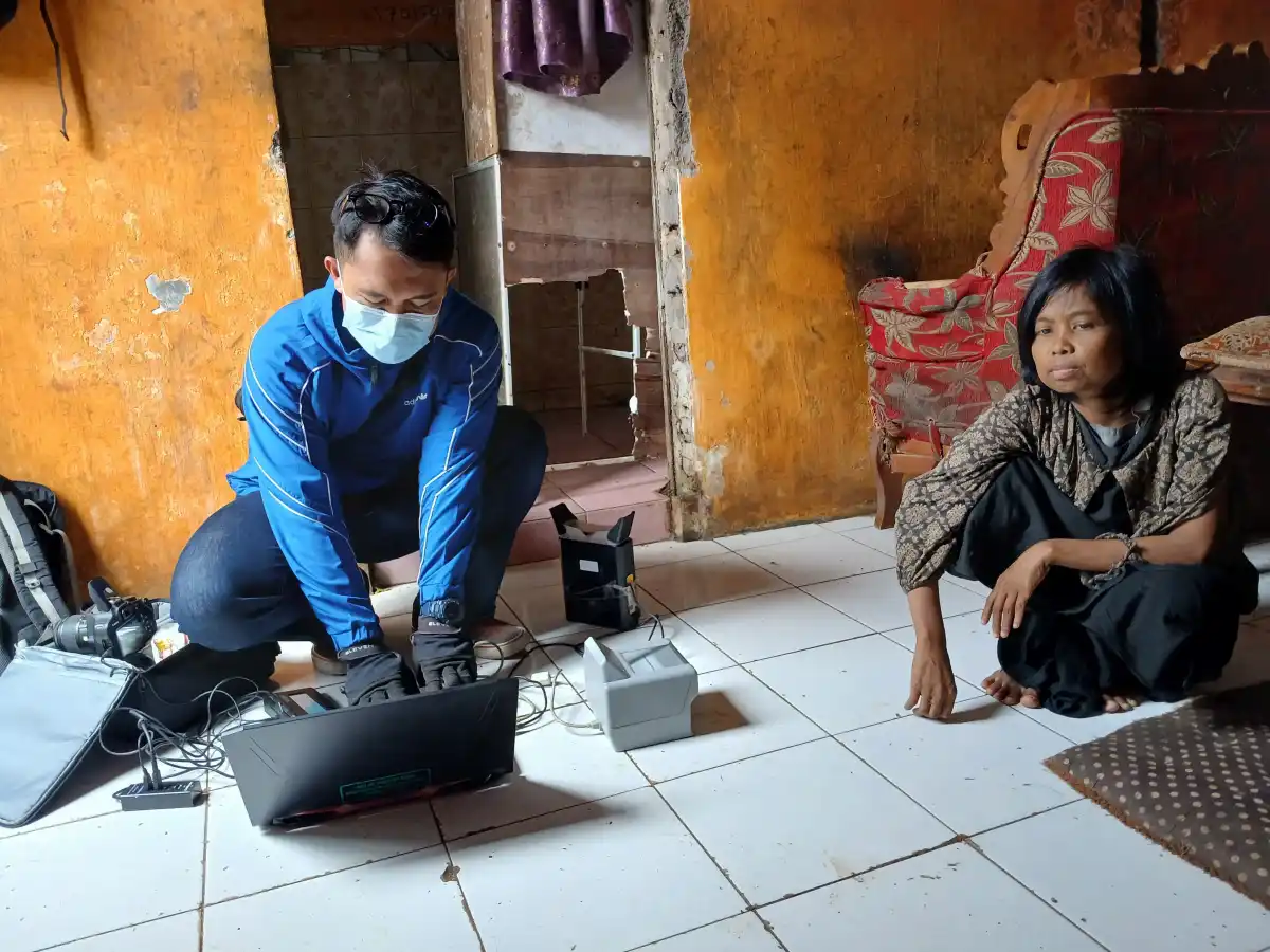 Penanganan Keluarga dengan Anggota Diduga ODGJ di Pacet